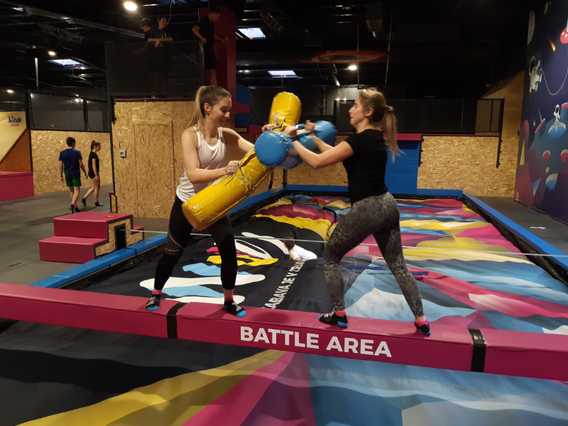 Trampolin park woop sale