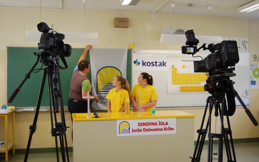 26. 4. 2016 – Snemanje na OŠ Krško