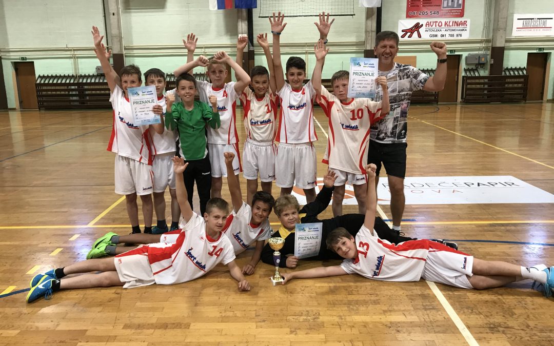 17. 5. 2018 – Učenci OŠ Jurija Dalmatina Krško postali področni prvaki v malem nogometu 2018