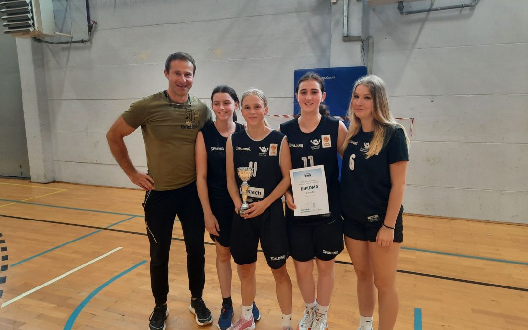16. 5. 2024 – Dekleta odlična tretja na polfinalnem tekmovanju v košarki 3 X 3